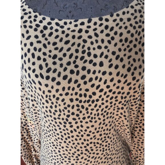 J.Crew Womens Teddie Leopard Print Sweater M - Picture 2 of 7